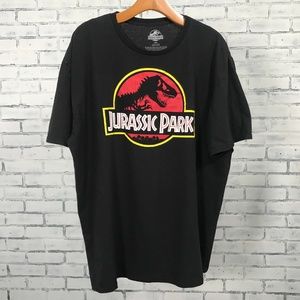 Jurassic Park Black Tee